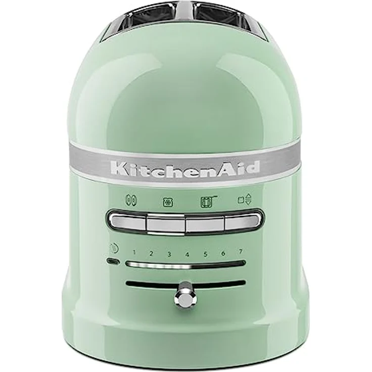 KitchenAid Artisan 5KMT2204 Doppelschlitztoaster, 1250W, 7 Bräunungsstufen, pistazie – Bild 3