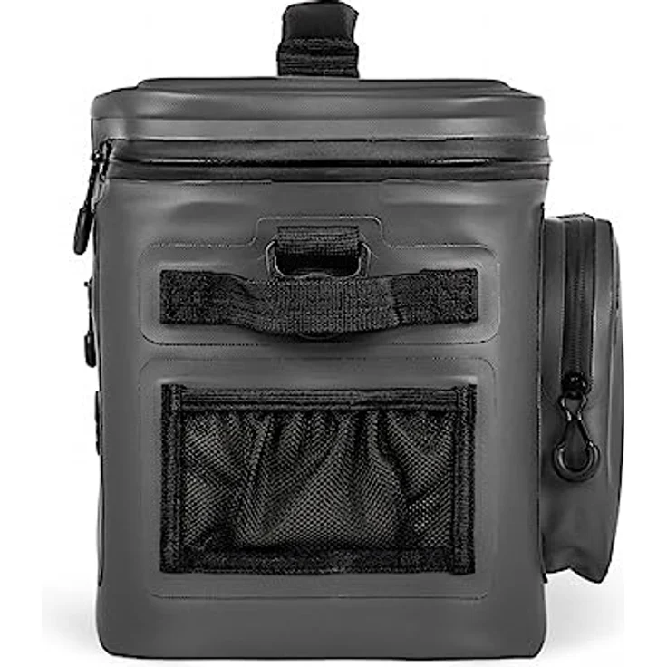 Petromax Kühlbox 8 l, graue Kühltasche mit passiver Kühlung für Ausflüge und Camping – Bild 3
