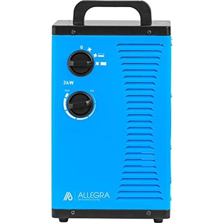 ALLEGRA H32 Keramik Heizlüfter Elektroheizer - 3 KW 3000 Watt, mit Thermostat und 1,5m Zuleitung – Bild 2