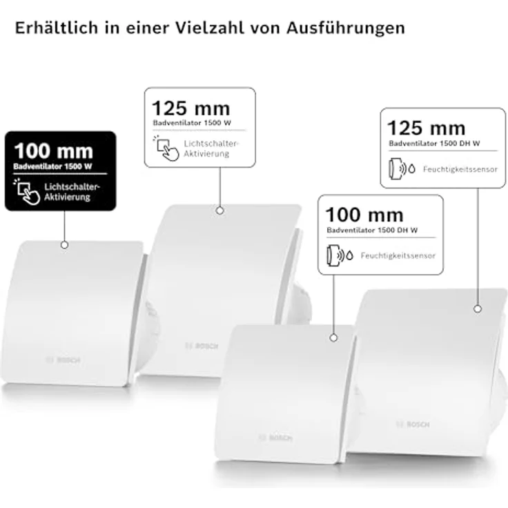 Bosch Badlüfter Fan 1500 W 100 (7738335623) – Bild 6