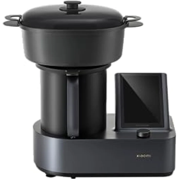 Xiaomi Smart Cooking Küchenmaschine, 1700 Watt, 2,2 Liter, 35 Automatikprogramme, inkl. Dampfgarer, Garkorb, Messbecher, 3D-Induktionsheiztechnologie, schwarz, Serie: MCC01M – Bild 4