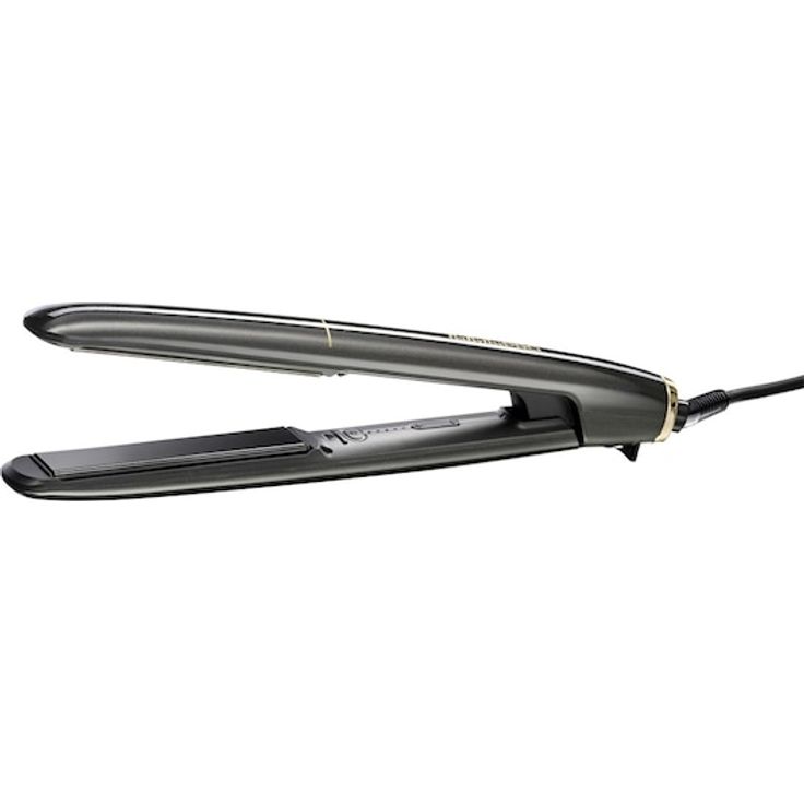 BaBylissPRO STILISTA Glätteisen, Grey Gold, mit 40 Sekunden Aufheizzeit, 5 Temperatureinstellungen und echten Titanplatten