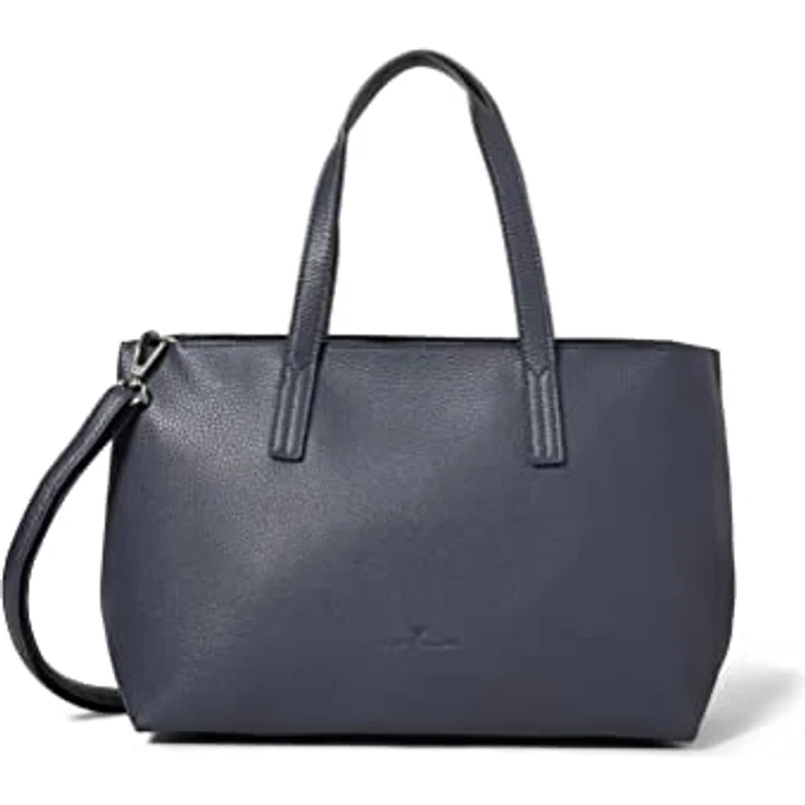 Tom Tailor Marla Handtasche, 30 cm, Blau, aus Kunstleder mit verstellbarem Schulterriemen und geräumigem Hauptfach – Bild 1