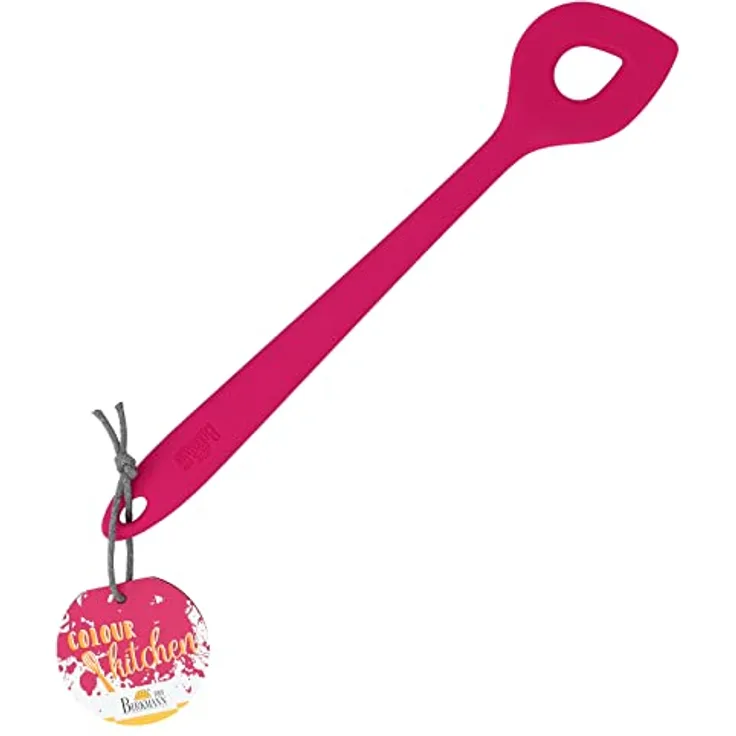 Birkmann, Rührlöffel, Colour Kitchen, granita, aus Silikon mit Metallkern, 29,5 cm