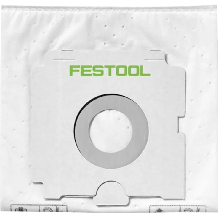 Festool SELFCLEAN Filtersack SC FIS-CT SYS/5, Vlies Filtersack für CTL-SYS, 5er Pack, hohe Reißfestigkeit