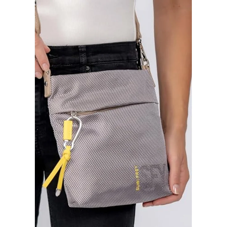 SURI FREY Umhängetasche SFY SURI Sports Marry, für Damen aus Nylon, mit Anhänger, in edler Nylon-Optik, PETA-Approved Vegan – Bild 4