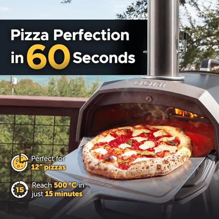 Ooni Karu 12G tragbarer Holz-, Holzkohle- oder Gasofen, Outdoor Pizzaofen, multi-brennstofffähig – Bild 2