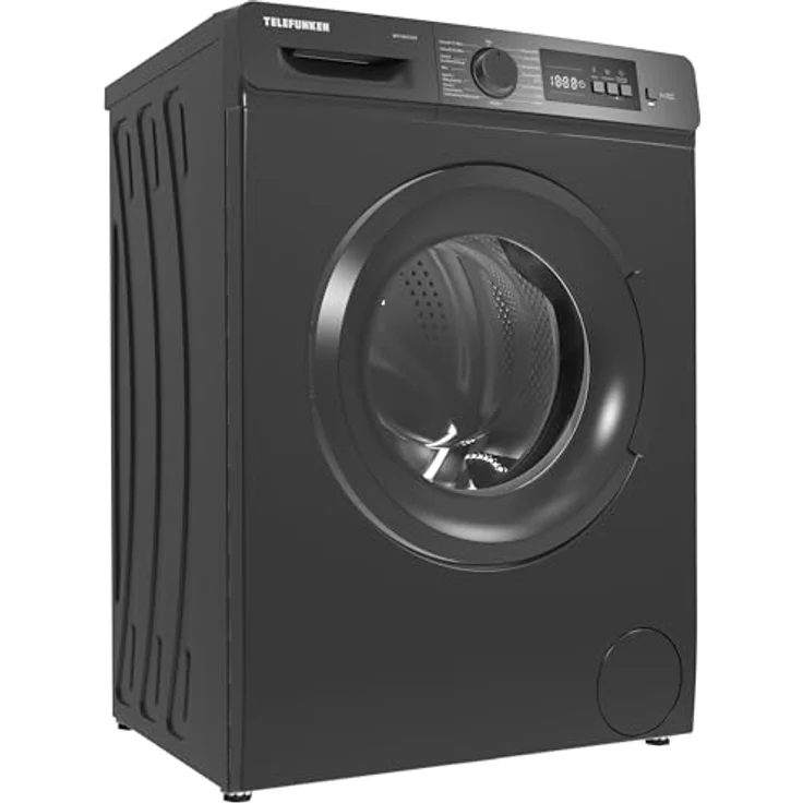 Telefunken W714AS1DI, Waschmaschine 7kg Frontlader mit 1400 U/Min, Inverter Motor, AquaStop, Schontrommel, dark inox – Bild 13
