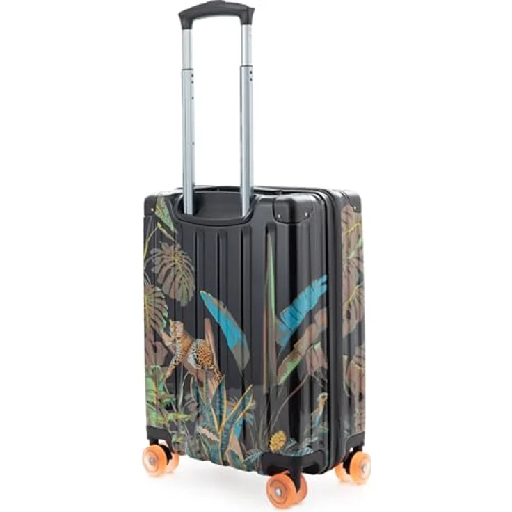 Hauptstadtkoffer Q-Damm - Handgepäck-Koffer, 54 cm, 38 L, Hartschale Polycarbonat/ABS, 4 Doppelrollen, TSA, Design Leopard – Bild 5