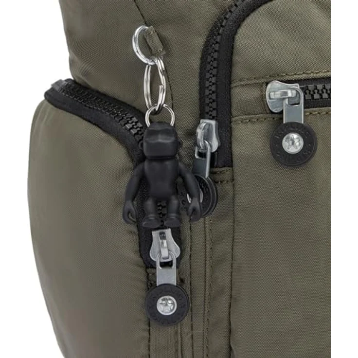 Kipling Basic Gabbie, Damen Umhängetasche mit viel Stauraum, 35,5 cm, Grün – Bild 5