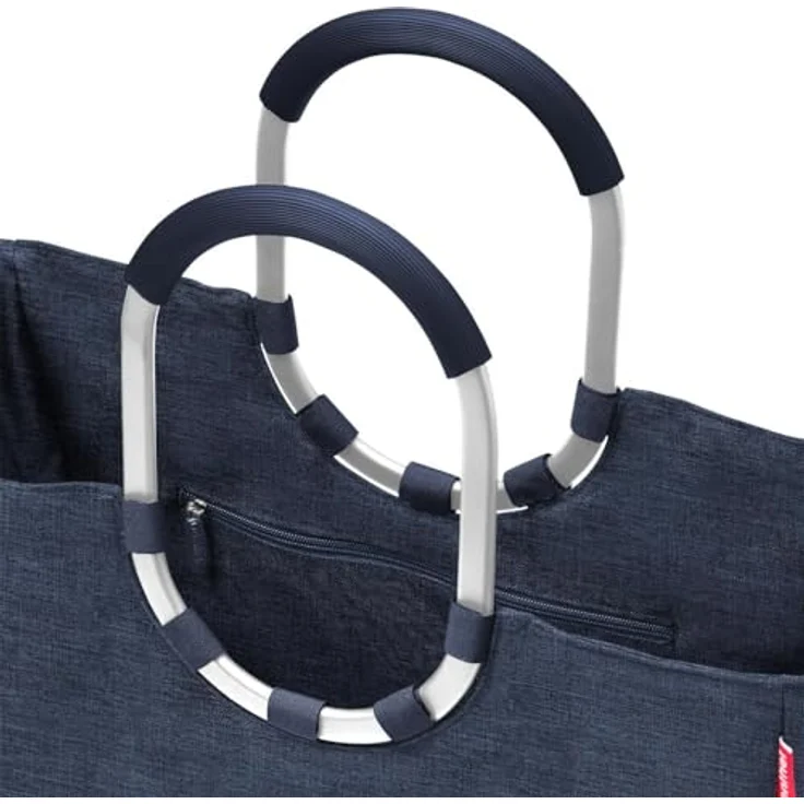 reisenthel Loopshopper L, Shopper Tasche 46 cm, grau, 100% PET, 46 x 25 x 34.5 cm – Bild 5