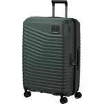 SAMSONITE Intuo - Spinner M, Erweiterbar Koffer, 69 cm, 79/87 L, Grün (Olive Green)