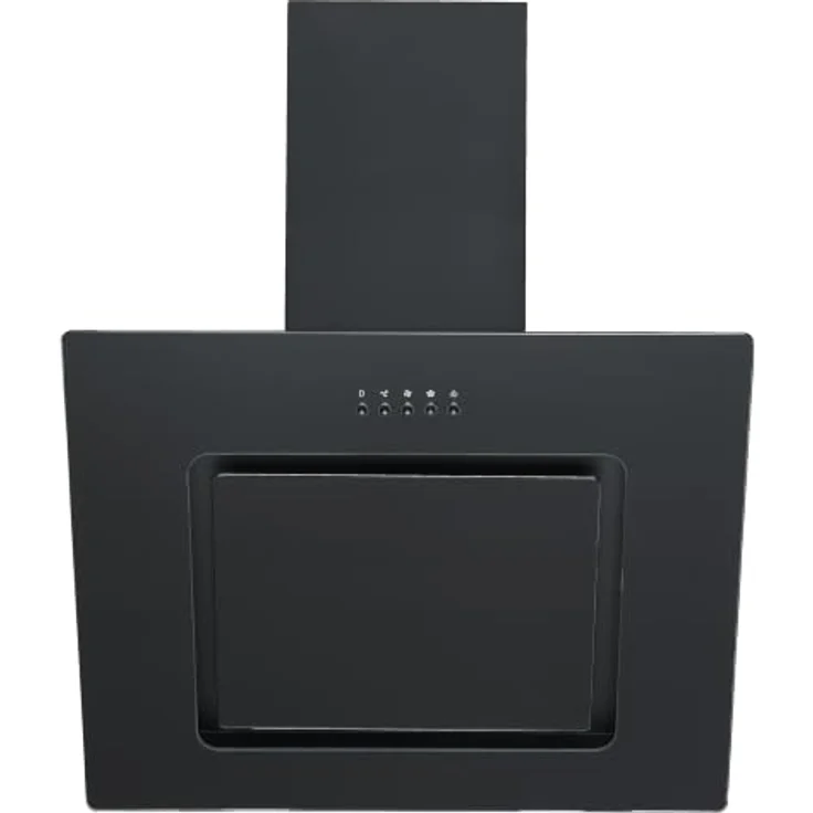Respekta Kopffreie Schräghaube Neris CH22110S-19, 60 cm, Schwarz, A+, Motor mit 294 m³/h, LED-Beleuchtung, 3 Leistungsstufen – Bild 2