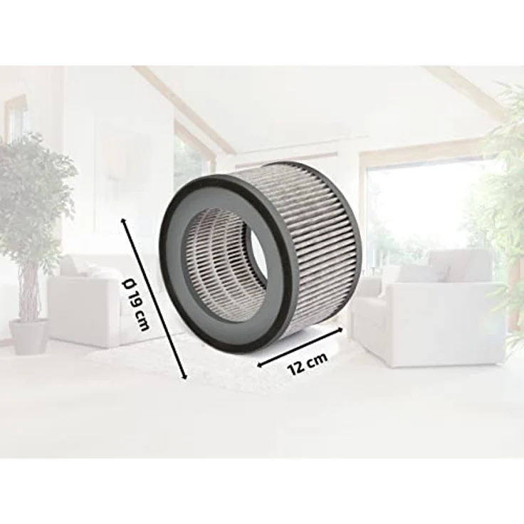 Soehnle Ersatzfilter kompatibel mit Airfresh Clean 300 für eine optimale Luftqualität, austauschbarer Aktivkohlefilter, Kohlefilter für gleichbleibend hohe Reinigungsleistung – Bild 3