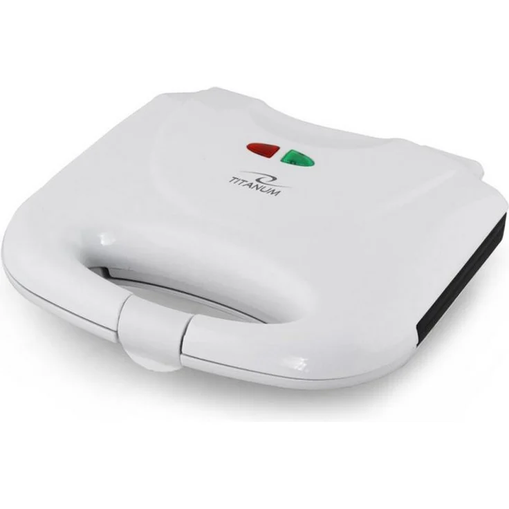 Esperanza Titan TKT004W, Panini Sandwichmaker 700W mit antihaftbeschichteten Grillplatten und schneller Aufheizzeit