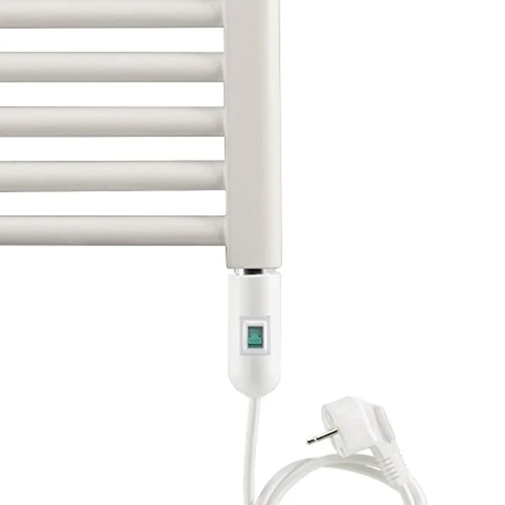 XIMAX Heizstab Typ 2 "600 Watt", Heizpatrone mit Übertemperatursicherung und Ein/Ausschalter, Weiß – Bild 2