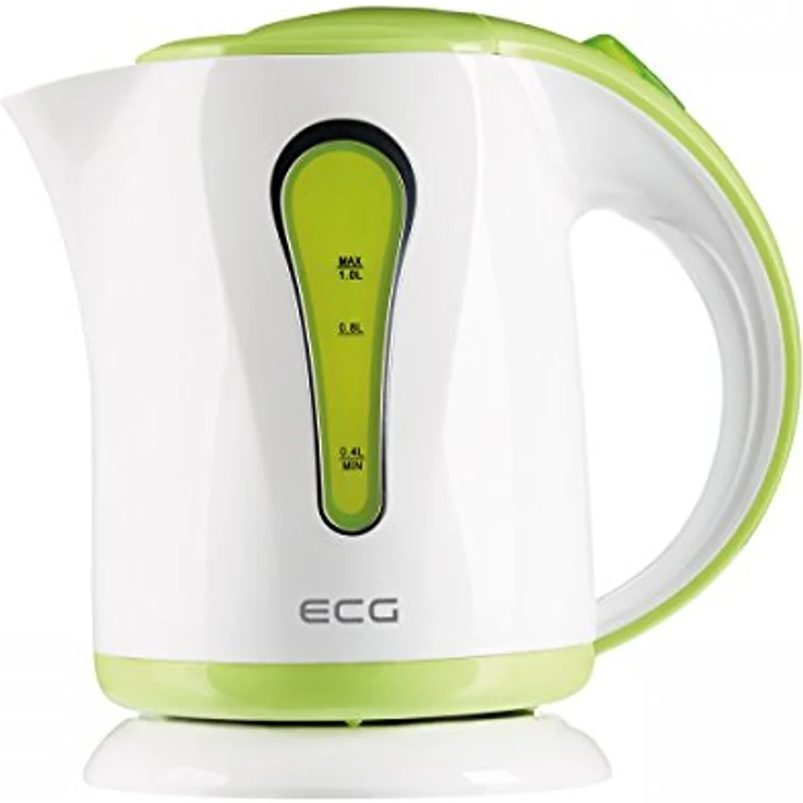 ECG RK 1022 Green, Wasserkocher, 1 Liter, Grün-weiß, Plastik – Bild 2