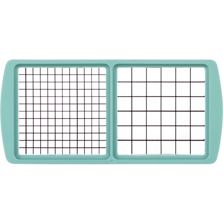 Genius Nicer Dicer Fusion, Gemüseschneider mit Messereinsatz 5x5 mm und 10x10 mm aus gehärtetem Edelstahl, küchenzubehör für flexible Schnittmöglichkeiten – Bild 1