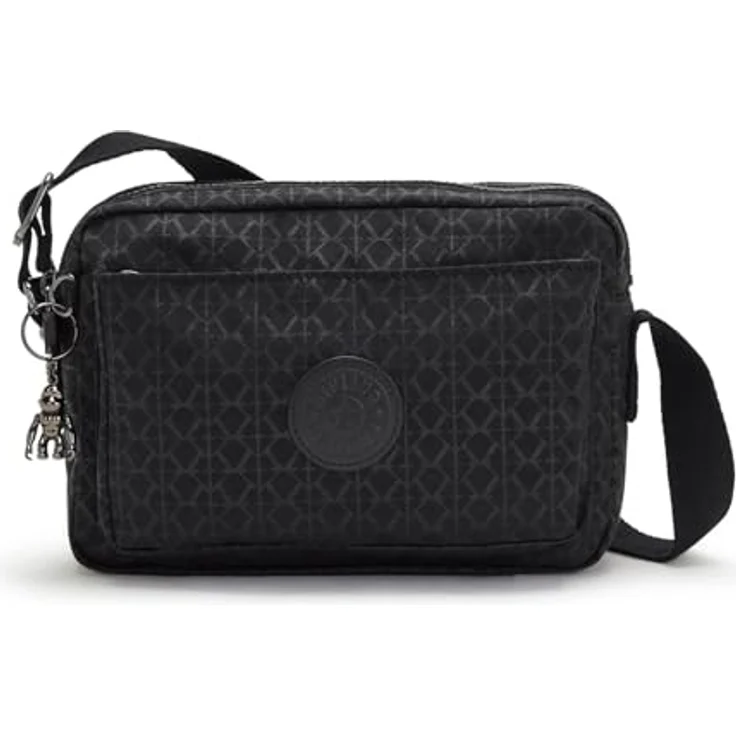 KIPLING Umhängetasche Basic Plus, kompakte Crossbody Tasche in Schwarz mit 2 Hauptfächern und verstellbarem Schulterriemen – Bild 1