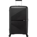 American Tourister® Hartschalen-Trolley AIRCONIC 77, 4 Rollen, Reisekoffer Aufgabegepäck Koffer für Flugreisen TSA-Zahlenschloss, Onyx Black