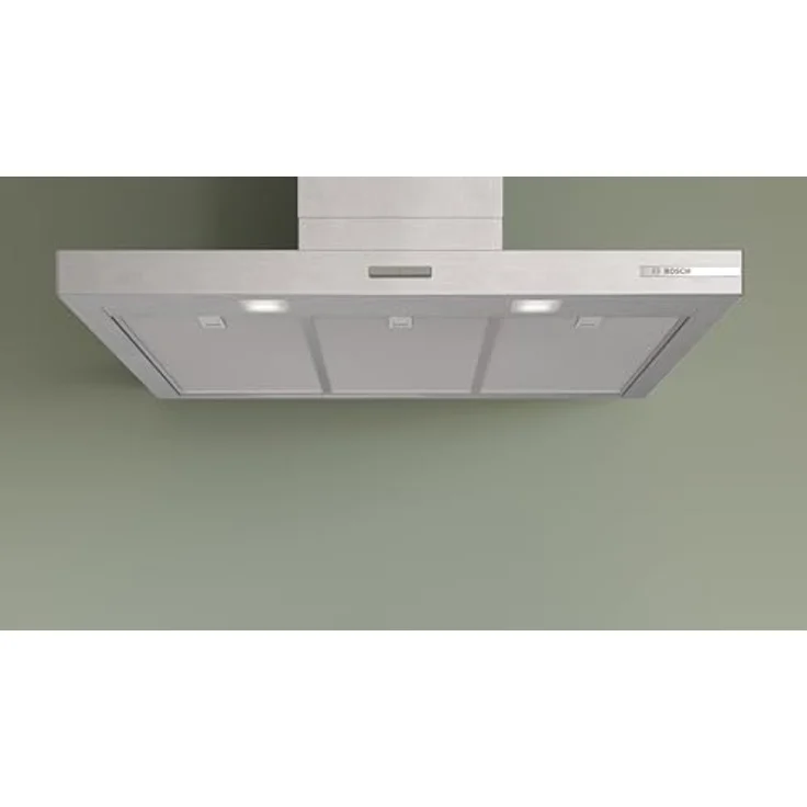 Bosch DWB95CC30, Serie 4 Wandesse, 90 cm, Metall-Optik, Kondensatormotor, 3 Leistungsstufen, Abluft- und Umluftbetrieb – Bild 2