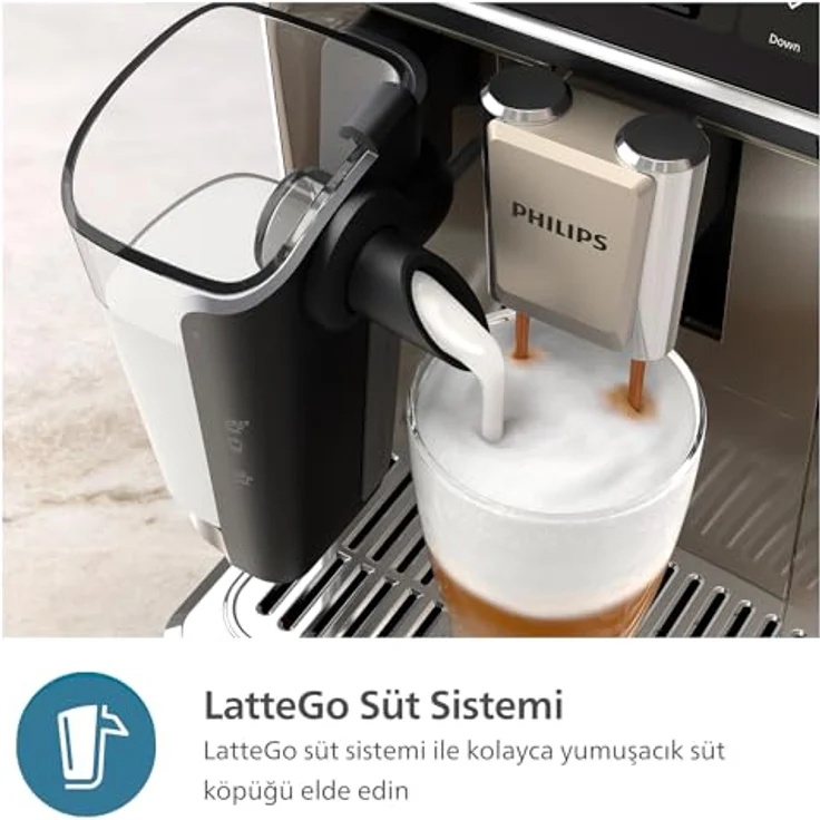 Philips EP5547/90, Kaffeevollautomat, Schwarz – Bild 4
