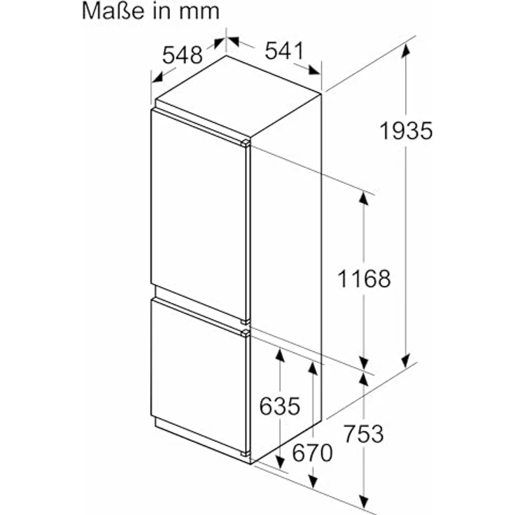 Neff KI7961SE0 - Energieeffizienzklasse E | 215 Liter Kühlbereich, 231 kWh/Jahr, NoFrost, 193,5 cm Höhe, Klimaklasse SN – Bild 7