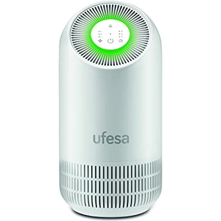 Ufesa PF3500 Luftreiniger, bis zu 40 m2 | Doppelschutzfunktion entfernt 95% der Viren und Bakterien | Patentierte Technologie | Zertifiziert | Sehr leise (max 30 db)