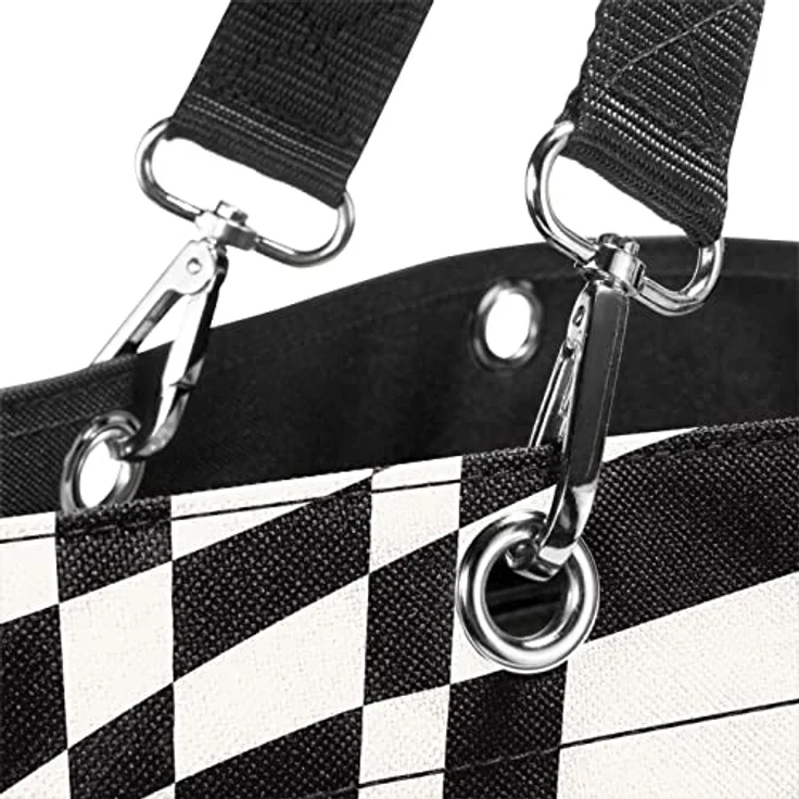 reisenthel shopper XL op-art – Geräumige Shopping Bag und edle Handtasche in einem – Aus wasserabweisendem Material – Bild 3