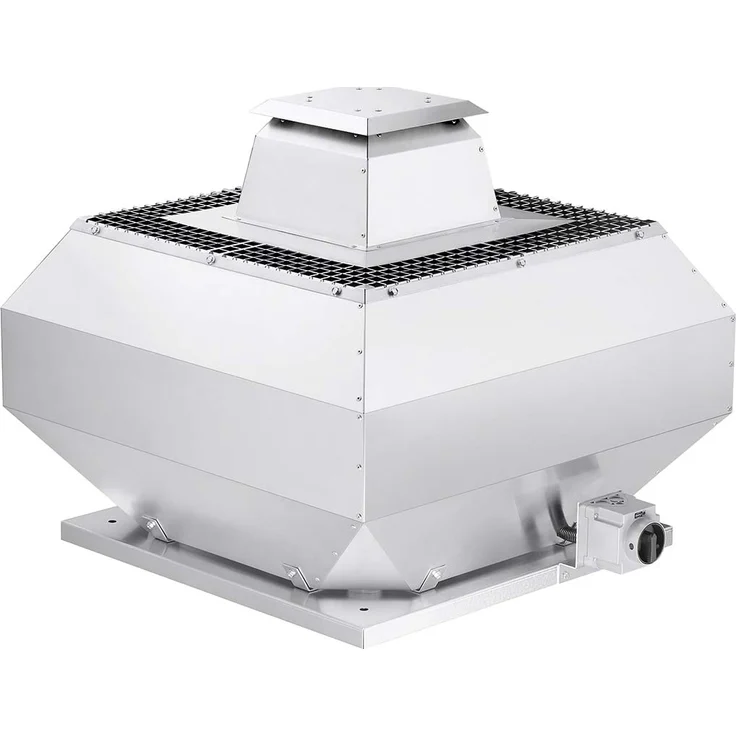 Helios Belüftungsventilator Dachventilator, Aluminiumgehäuse, vertikal ausblasend, seewasserbeständig, max. 120°C, IP 65 Schutzart
