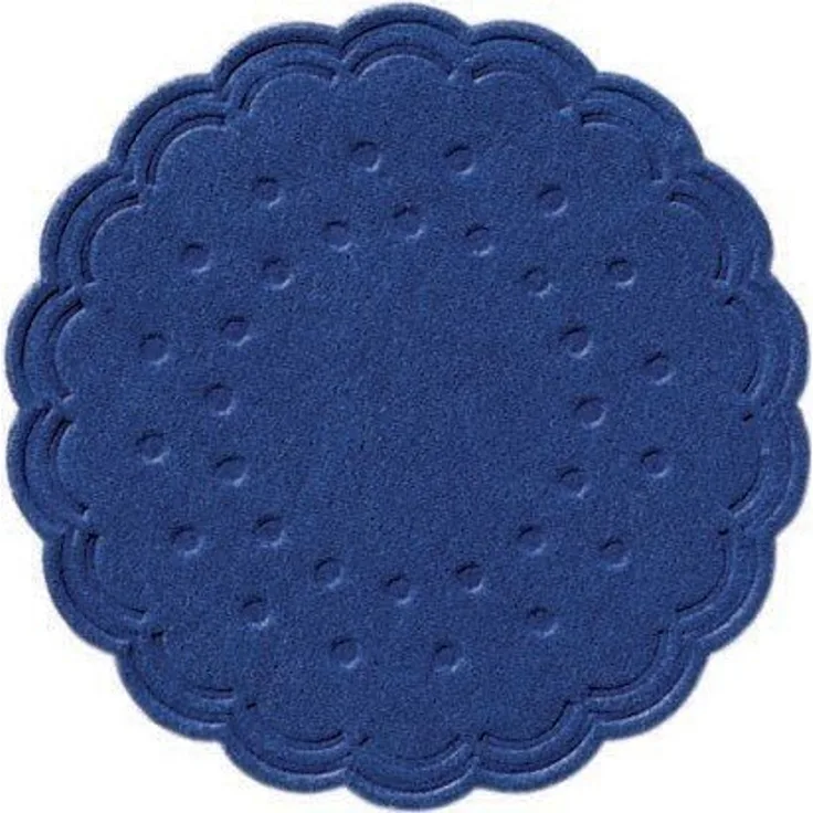 Duni Untersetzer 8lagig Tissue Uni dunkelblau, ø 7,5 cm, 250 Stück