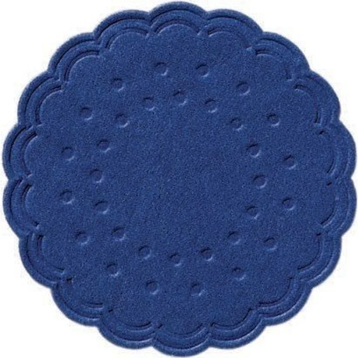 Duni Untersetzer 8lagig Tissue Uni dunkelblau, ø 7,5 cm, 250 Stück
