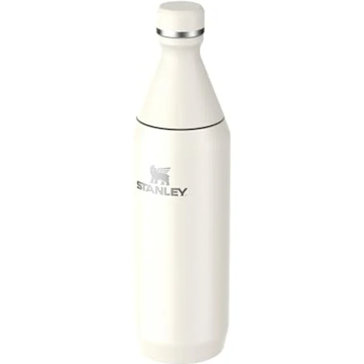 Stanley 1913 Trinkflasche All Day Slim Bottle, doppelwandige Vakuumisolierung für 4 Stunden kalte Getränke, aus 90 % recyceltem Edelstahl, BPA-frei – Bild 8