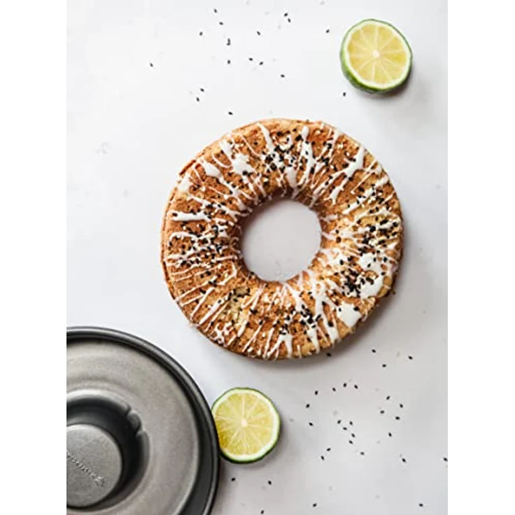 Master Class Antihaft-Savarin Kuchenform-Ring-Back Form, Stahl, Grau, 20 x 20 x 5.5 cm – Bild 10