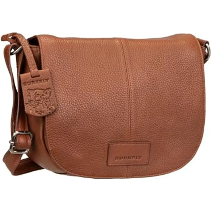 Burkely Soft Skylar Umhängetasche, 100% Leder, 21 cm, braun – Bild 1