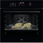 AEG NBU5P40SK SurroundCook® Pyrolyse Backofen Schwarz, 9 Beheizarten, 45 Automatikprogramme, MaxiKlasse