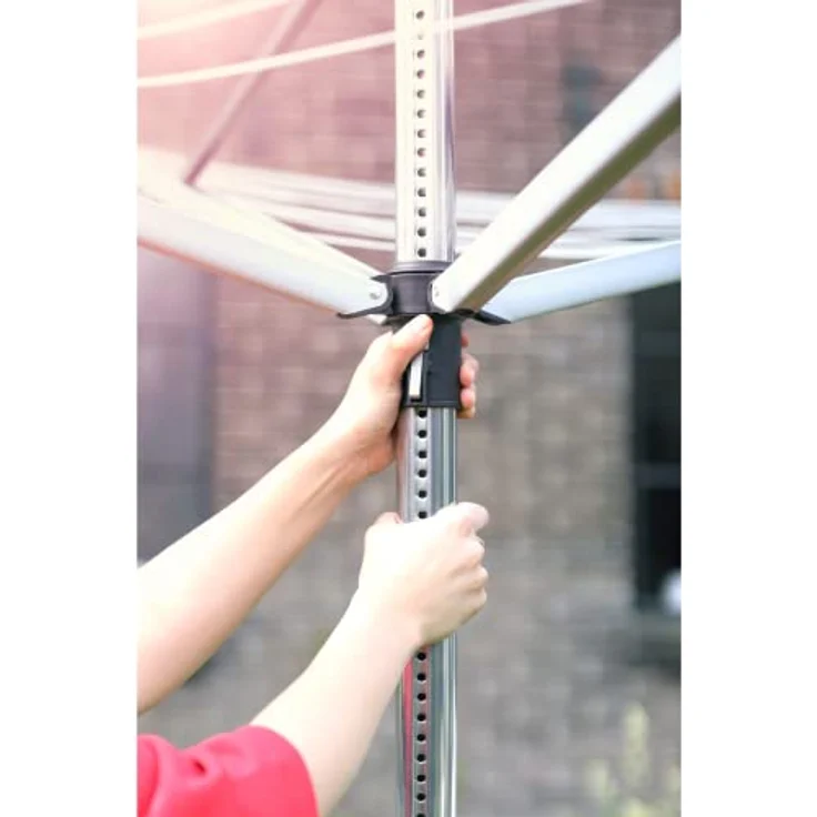 Brabantia 311048 Lift-O-Matic 60 M - 45 mm Rohr mit Metall-Bodenanker und Schutzhülle – Bild 4