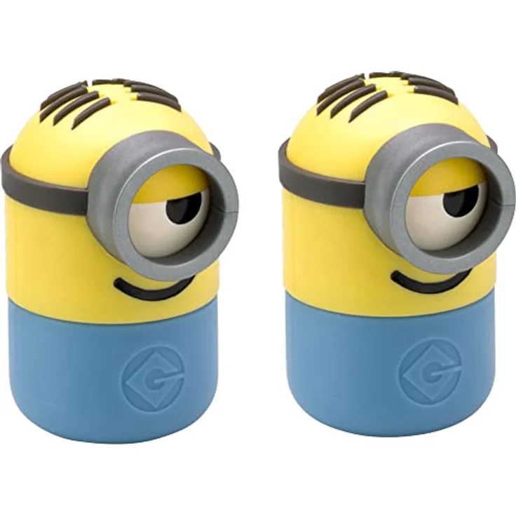 WMF Minions Steuer-Set 2-teilig, ab 3 Jahren, Salzstreuer, Pfefferstreuer mit Kippmechanismus, Kunststoff, bpa-frei – Bild 2
