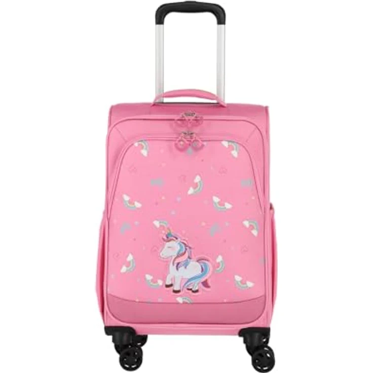 Travelite Minimover 4 Rollen Kindertrolley 55 cm, Grau, (36 l) – Bild 2