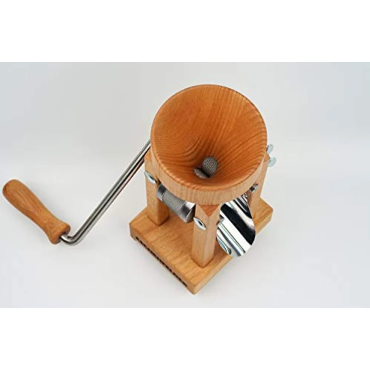 Eschenfelder Korn-Quetsche Tischmodell Holztrichter, Holz, 20 – Bild 2