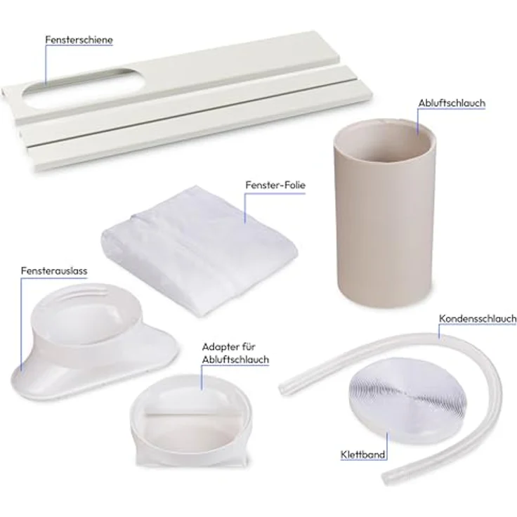MEDION LIFE® P1200 Klimaanlage 12.000 BTU, R290, App- und Sprachsteuerung, kühlt bis 36m², Fenster-Kit – Bild 8