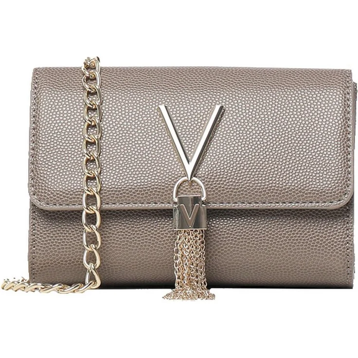 "VALENTINO BAGS Umhängetasche Divina - elegantes Design, Metallketten-Quaste, 17 cm" – Bild 1