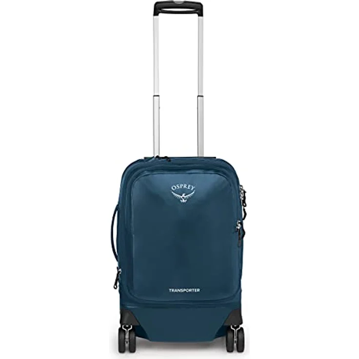 Osprey Transporter Kabinentrolley 56 cm, 4 Rollen, Venturi Blau, 100% Polycarbonat – Bild 2