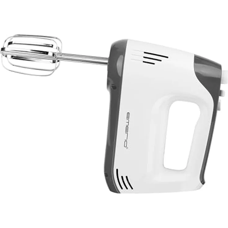 Emerio Handmixer HM-130365, Handmixer mit 5 Geschwindigkeiten und Turbotaste, extra langen Schneebesen und Knethaken – Bild 4