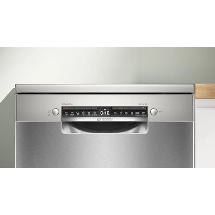 Bosch SMS4EVI08E, Freistehender Geschirrspüler mit 60 cm Breite, gebürstetem Stahl und Home Connect App – Bild 3