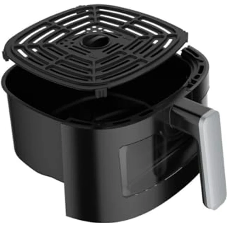 Blaupunkt Fritteuse ohne Öl, AGDBLEC008, Schwarz, Silber, 1300 W, 3,7 l – Bild 4