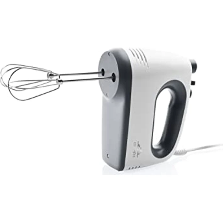 ETA ETA005290000 Crema II hand mixer, 300 W, 5 Gänge, Weiß/Grau, Handmixer, Grau, Weiss – Bild 5
