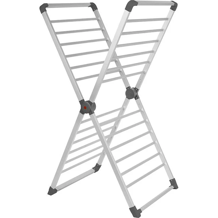 N'OVEEN Elektrischer Wäschetrockner ECD40, klappbar, 10 kg Belastbarkeit, Aluminium und Technopolymer, integrierter Kondenswasserauslass, IP22 Schutz