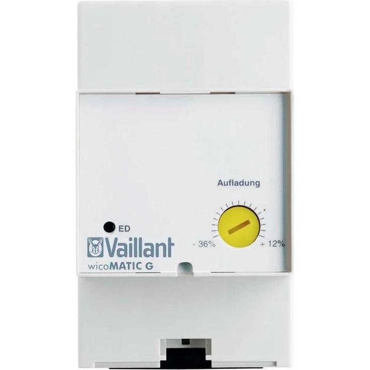Vaillant 306797 Steuereinheit, Elektro-Gruppensteuergerät für Speicherheizgeräte, montagefreundlich, Ein- und Zweidrahtsteuerung