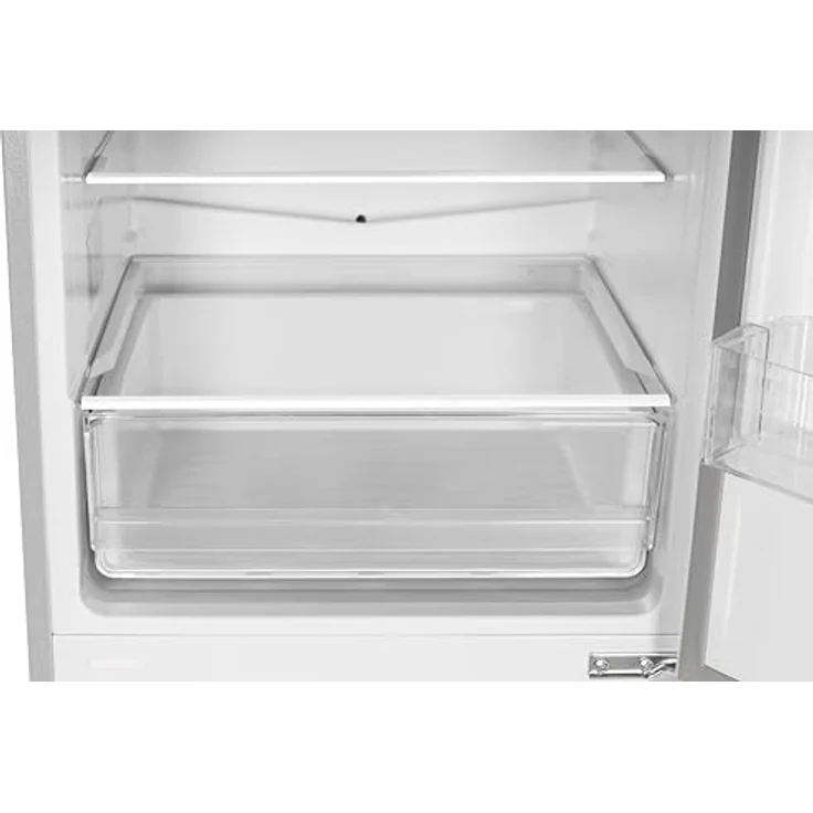 Respekta Gotland KG176-52, Kühl-Gefrierkombination freistehend, Inox Look, 262 L Gesamtvolumen, Schnellkühl- und Schnellgefrierfunktion, 176 cm hoch – Bild 6
